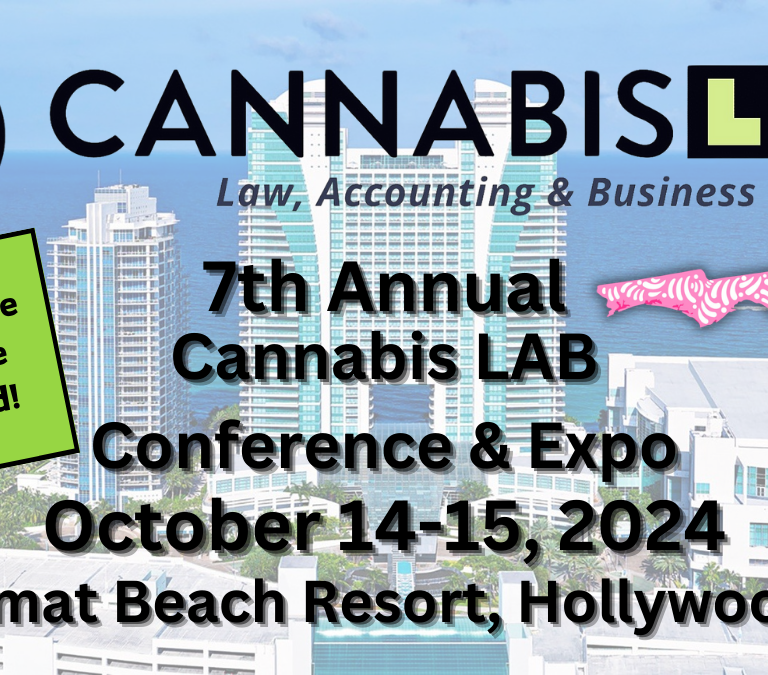 Cannabis L.A.B Conference schedule Published! Hemp and Adult Use on the Agenda.