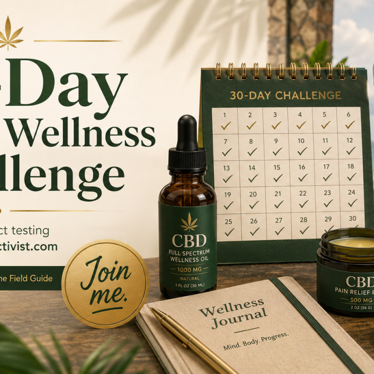 The 30-Day CBD & Wellness Challenge Returns