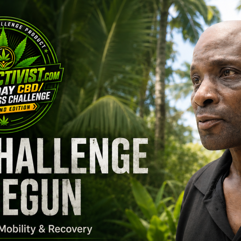 The 30-Day CBD & Wellness Challenge Has Begun.